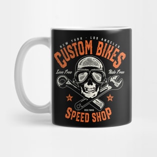 CUSTOM BIKES SPEED SHOP Mug